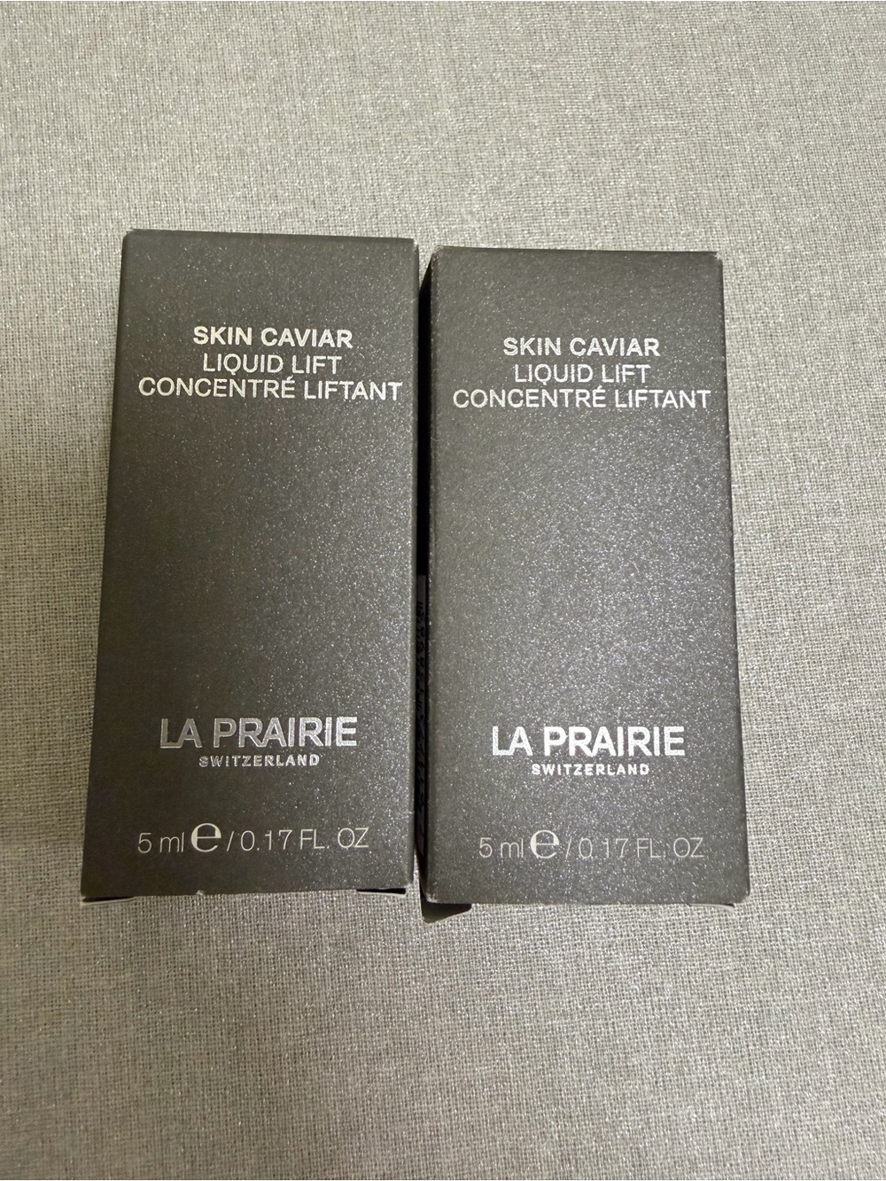 2x La Prairie Skin Caviar Liquid Lift 5ml – 10ml Total NEW